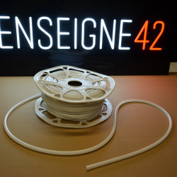 tube silicone blanc pour néon led