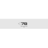 Découpe de lettres : "78"