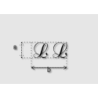 Découpe de lettres : "L L"