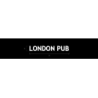 Découpe de lettres : "LONDON PUB"
