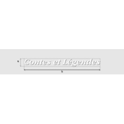 Découpe de lettres :...
