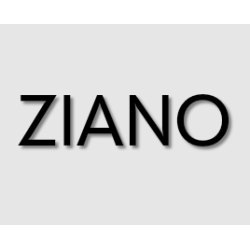 Découpe de lettres : "ZIANO"