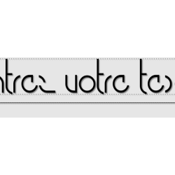 Découpe de lettres : ""