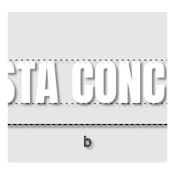 Découpe de lettres : "PASTA...