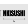 Découpe de lettres : "NKISUSHI"