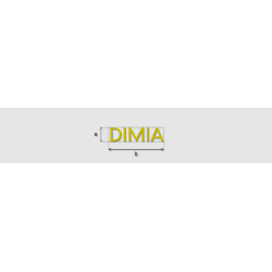 Découpe de lettres : "DIMIA"