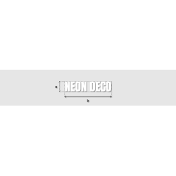 Découpe de lettres : "NEON...