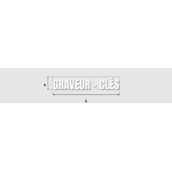 Découpe de lettres :...