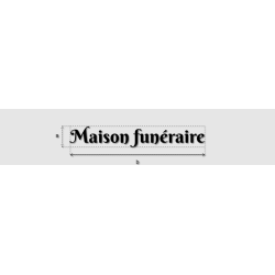 Découpe de lettres :...