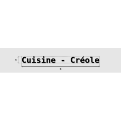 Découpe de lettres :...