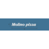 Découpe de lettres : "Molino pizza "