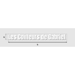Découpe de lettres : "Les...