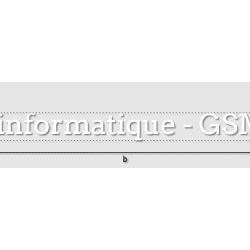 Découpe de lettres :...