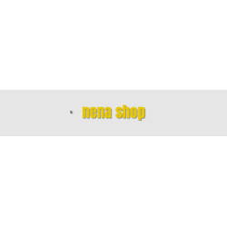 Découpe de lettres : "nena...