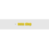 Découpe de lettres : "nena shop"