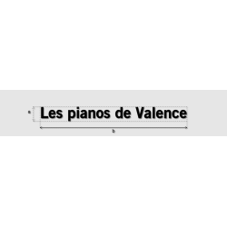 Découpe de lettres : "Les...