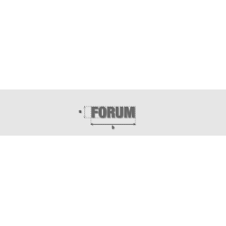 Découpe de lettres : "FORUM"