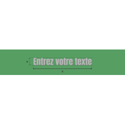 Découpe de lettres : ""