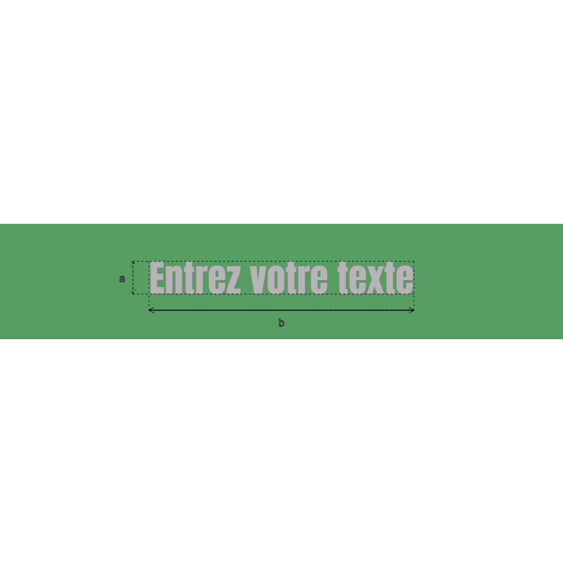 Découpe de lettres : ""