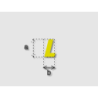 Découpe de lettres : "L"