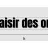 Découpe de lettres : "Au plaisir des ongles"