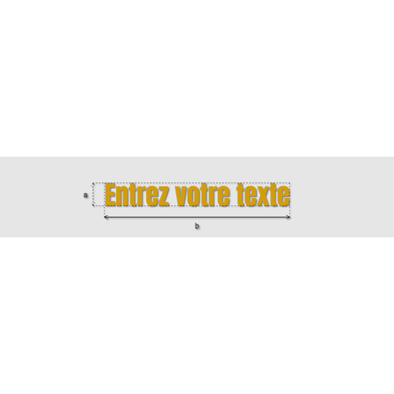 Découpe de lettres : ""