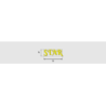 Découpe de lettres : "STAR"