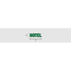 Découpe de lettres : "HOTEL"
