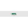 Découpe de lettres : "HOTEL"