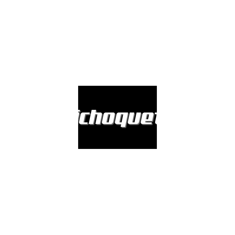 Découpe de lettres : "Chichoquette"