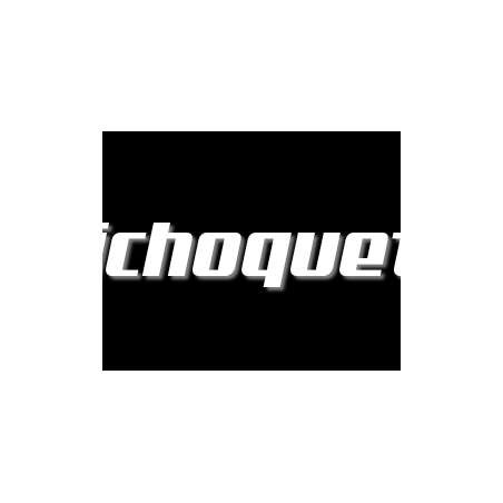 Découpe de lettres : "Chichoquette"