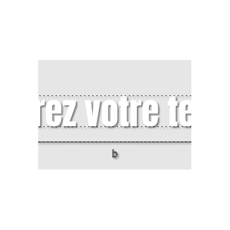 Découpe de lettres : ""