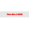 Découpe de lettres : "Pizza Birra E BASTA"