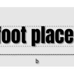 Découpe de lettres : "foot...
