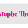 Découpe de lettres : "Christophe Thomas"