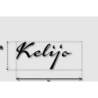 Découpe de lettres : "Kelijo "