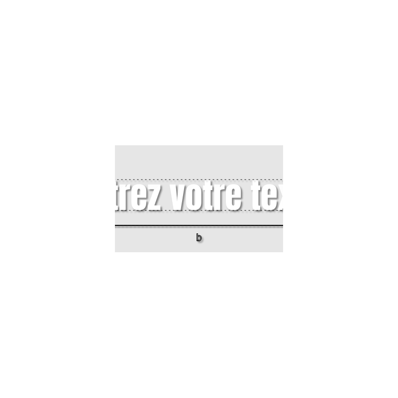 Découpe de lettres : ""