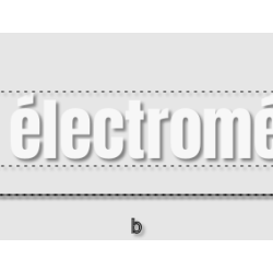 Découpe de lettres :...