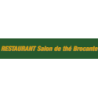 Découpe de lettres : "RESTAURANT Salon de thé Brocante"