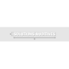 Découpe de lettres : "SOLUTIONS AUDITIVES"