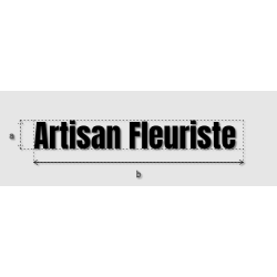 Découpe de lettres :...