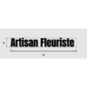 Découpe de lettres : "Artisan Fleuriste "
