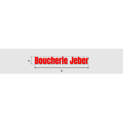 Découpe de lettres :...