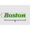 Découpe de lettres : "Boston"