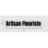 Découpe de lettres : "Artisan Fleuriste "
