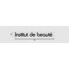 Découpe de lettres : "Institut de beauté "