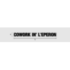 Découpe de lettres : "COWORK IN' L'EPERON"