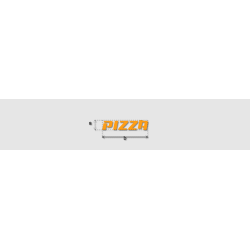 Découpe de lettres : "pizza"