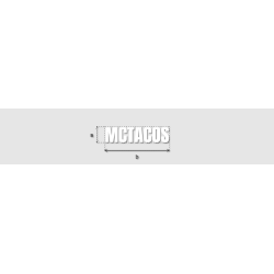 Découpe de lettres : "MCTACOS"