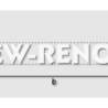 Découpe de lettres : "NEW-RENOV "